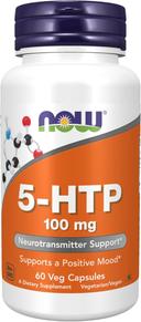 Now 5-HTP 100mg Capsule 60s