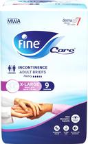 Fine Care Incontinence Adult Unisex Briefs X-Large 9 Diapers