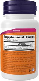 Now Vitamin D3 2000IU Softgels 120s