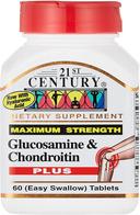 21St Century Glucosamine & Chondroitin Plus Tablet 60s
