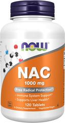 Now N-Acetyl-Cysteine 1000mg Tablet 120s