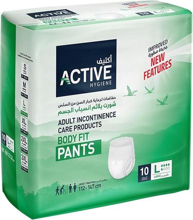 Active Adult Shorts Protective Underwear Large 10s