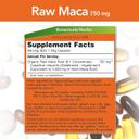 Now Maca 750mg Vegan Capsule 90s
