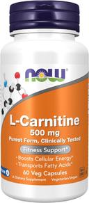 Now L Carnitine 500mg Capsule 60s
