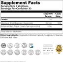 Solaray Magnesium Glycinate 350mg Vegcaps 120s