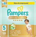 Pampers Ultimate Comfort Diapers Size 5 56s