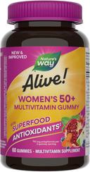Alive Women's 50+ Multivitamin Gummies 60s