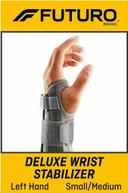 Futuro Deluxe Wrist Stabilizer Left Hand Small/Medium size 09144