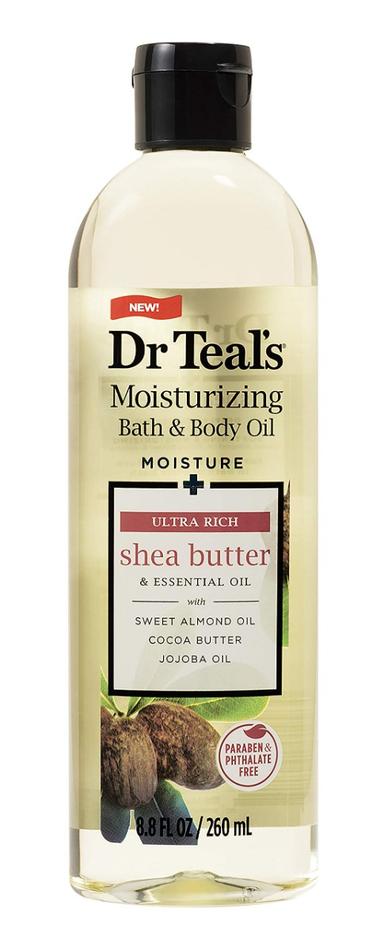 Dr Teal's Ultra Rich Shea Butter & Almond Oil Bath & Body Oil 260ml