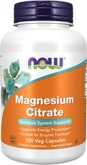 Now Magnesium Citrate Vegan Capsule 120s