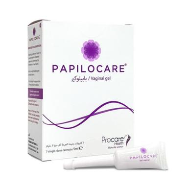 Papilocare Vaginal Gel 5ml Single Dose Cannulas 7s