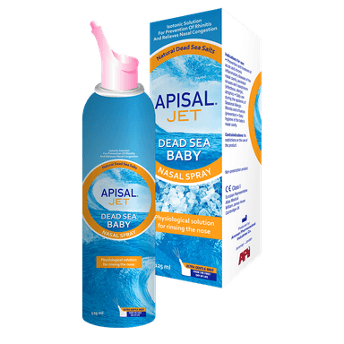 Apisal Jet Dead Sea Baby Nasal Spray 125ml
