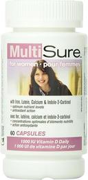 Webber Naturals Multisure Multivitamin For Women Capsules 60s