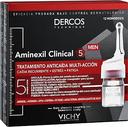 Vichy Dercos Aminexil Clinical 5 Anti-Hair Fall Treatment For Men x 21 Doses 6 ml