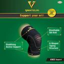 Vantelin Knee Support Black XL