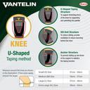 Vantelin Knee Support Black XL