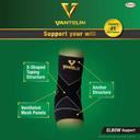 Vantelin Elbow Support Black Large