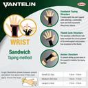 Vantelin Wrist Support Black Medium