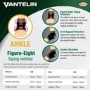 Vantelin Ankle Support Black Large