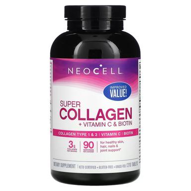 Neocell Super Collagen + Vitamin C + Biotin Tablets 270s