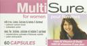 Webber Naturals Multisure Multivitamin For Women Capsules 60s