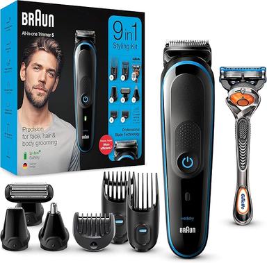 Braun Mgk 5280 9-all-in-one Beard Trimmer & Hair Clipper Ear & Nose Hair Trimmer