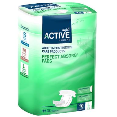 Active Adult Diapers Large 10s
