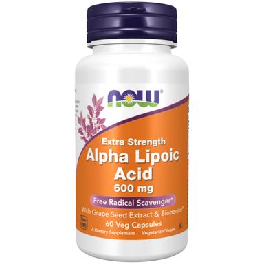 Now Alpha Lipoic Acid 600mg Capsule 60s