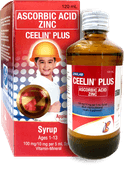 Ascorbic Acid+Zinc Ceelin Plus 250mL