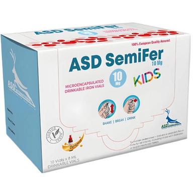 Asd Semifer 10mg Drinkable Vials 8ml 10s