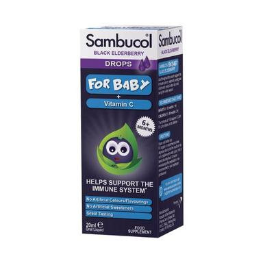 Sambucol Baby + Vitamin C Drops 20ml