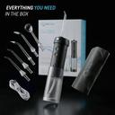 Qutek Fluora Portable Sonic Water Flosser Black 
