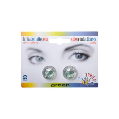 Young Pretty Eyes Color Contact Lenses Daily - Green
