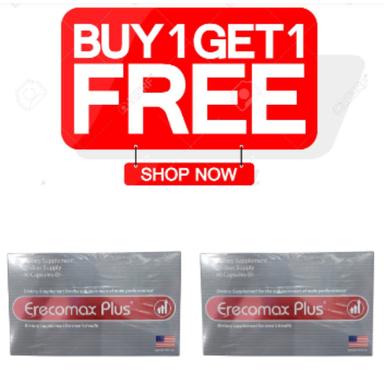 Erecomax Plus Capsule 60s Buy 1 Get 1 Free