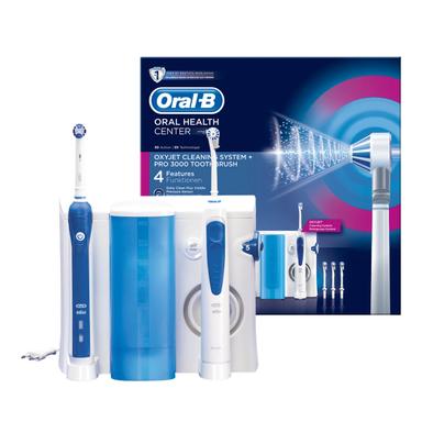 Oral B Oxyjet Cleaning System + Pro 3000 Electric Toothbrush