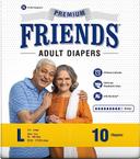 FRIENDS ADULT DIAPER L 10S