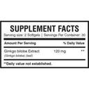 AMS Ginkgo Biloba 60mg Softgels 60s