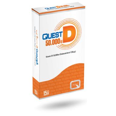 Quest D 50000 Iu Vitamin D3 15s