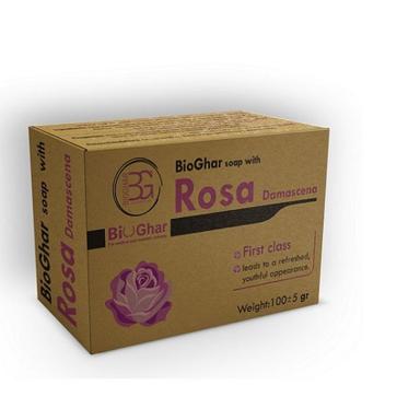 Bioghar Soap with Rosa Damascena 100 gm