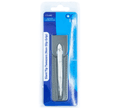 OR BLEU CT402 NON SLIP GRIP SLANT TIP TWEEZER