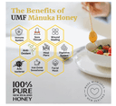 100% Pure New Zealand Manuka Honey UMF10+ MGO261+ 250g