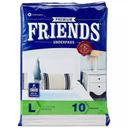 FRIENDS UNDERPADS PREMIUM 60x90CM L 10S