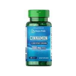 Puritan's Pride Cinnamon 2000mg With Chromium Capsule 60s