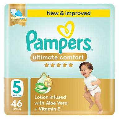 Pampers Premium Care Diapers Size 5 46s