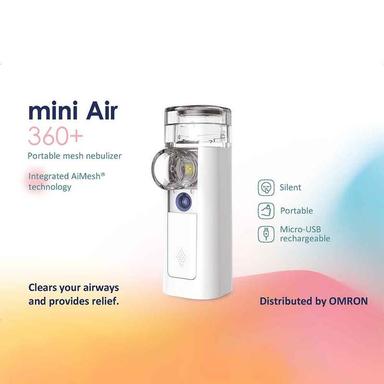 Omron Mini Air 360+ Portable Mesh Nebulizer