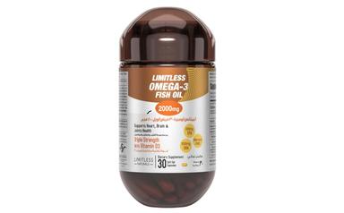 Limitless Omega 3 Fish Oil Softgel Capsule 30s