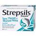 STREPSILS SORE THROAT & BLOCKED NOSE MENTHOL LOZENGES 24S