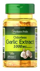 Puritan's Pride Odorless Garlic 1000mg Softgel 100s