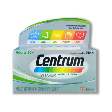 Centrum Silver W Lutein Tab 100s