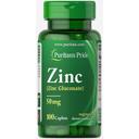 PURITAN'S PRIDE ZING GLUCONATE 50MG CAP 100S